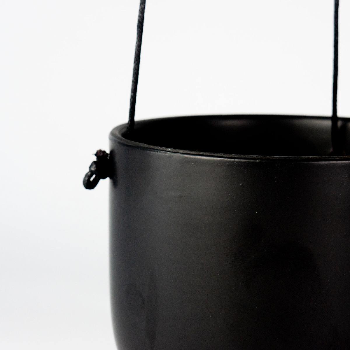 Hanging Planter Black - S/11cm picture 1