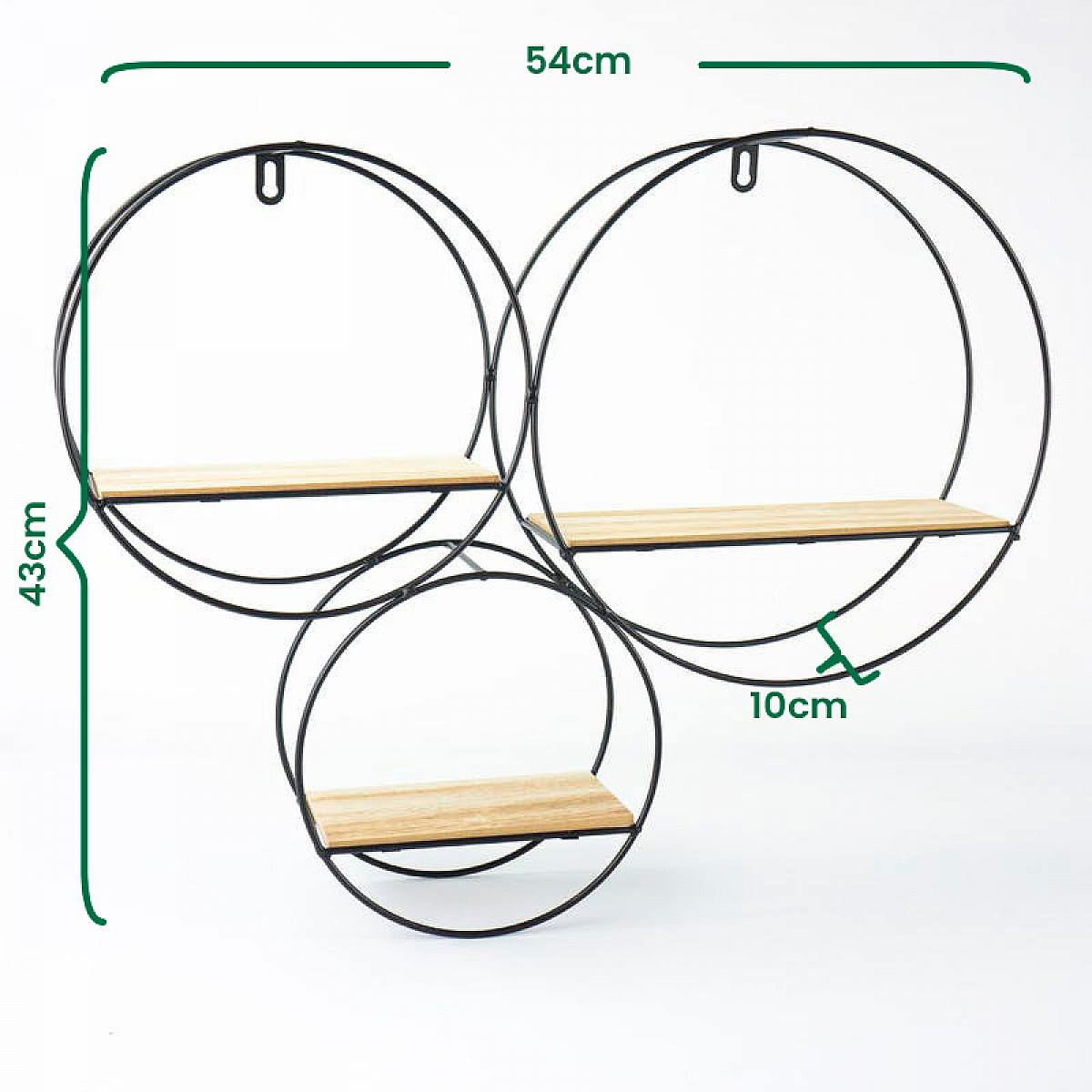 Flydende cirkulær hylde picture 3