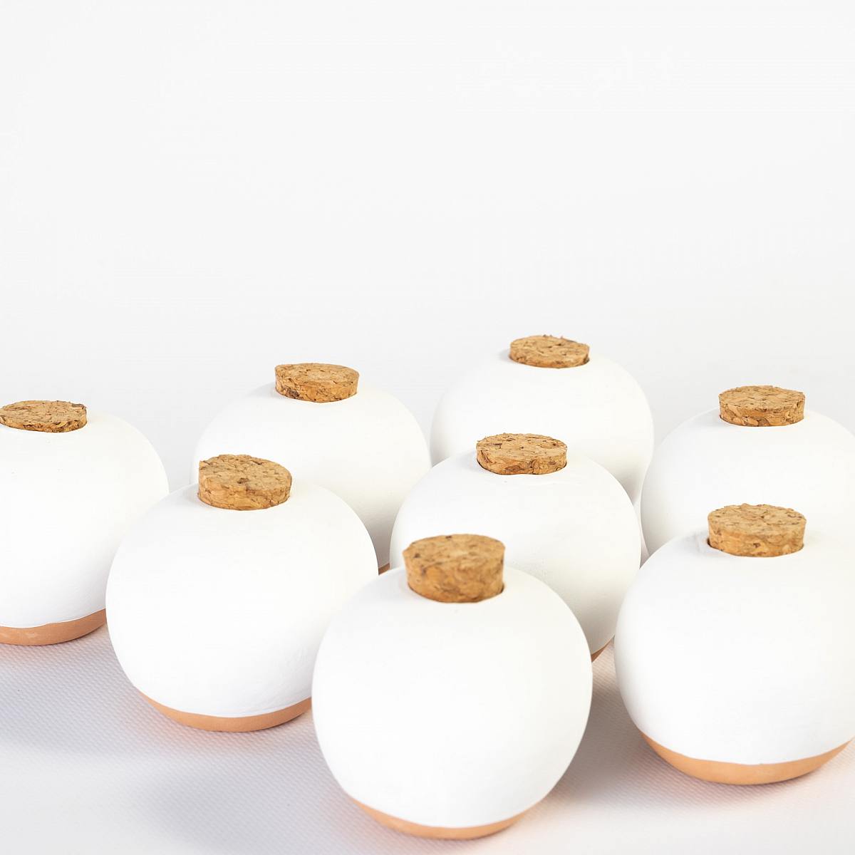 Pack 8 Terracotta self-watering spheres picture 2