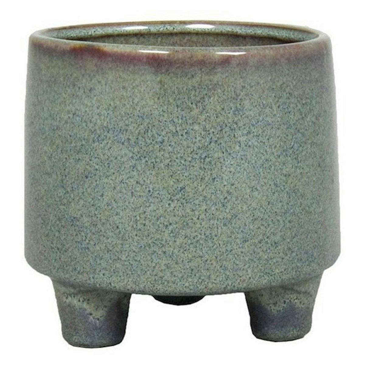 Modrý keramický hrnec 10,5 cm picture 0