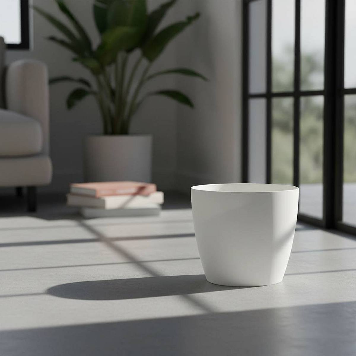 San Remo weißer Topf D30 picture 1