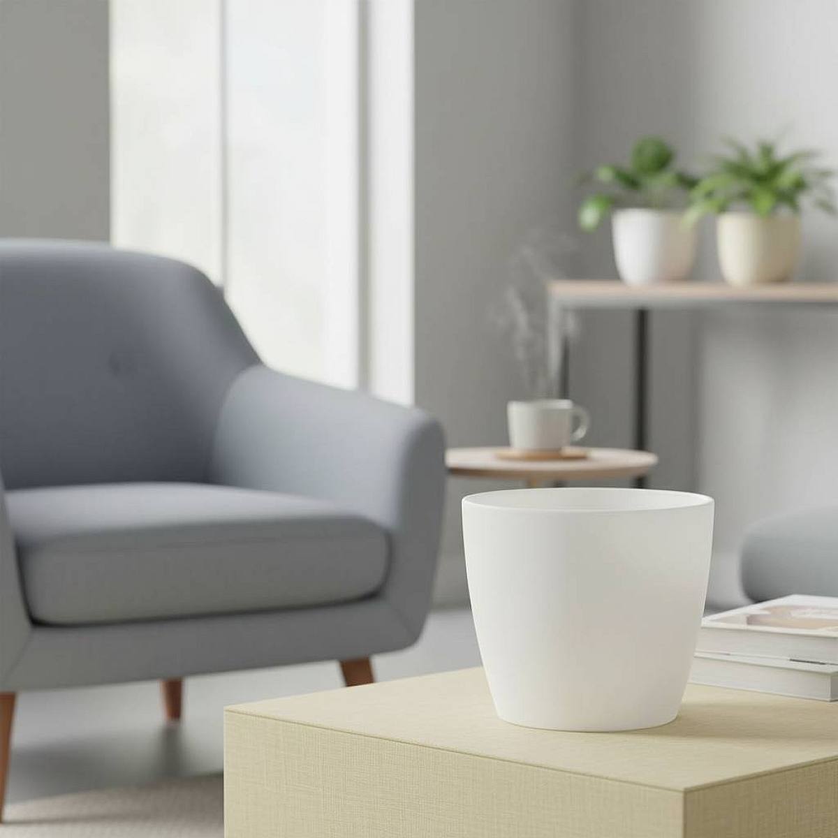 San Remo weißer Topf D30 picture 2