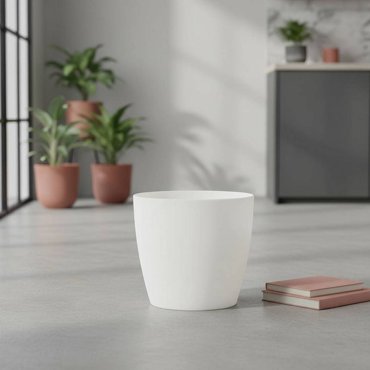 San Remo bílý květináč D36 picture 1