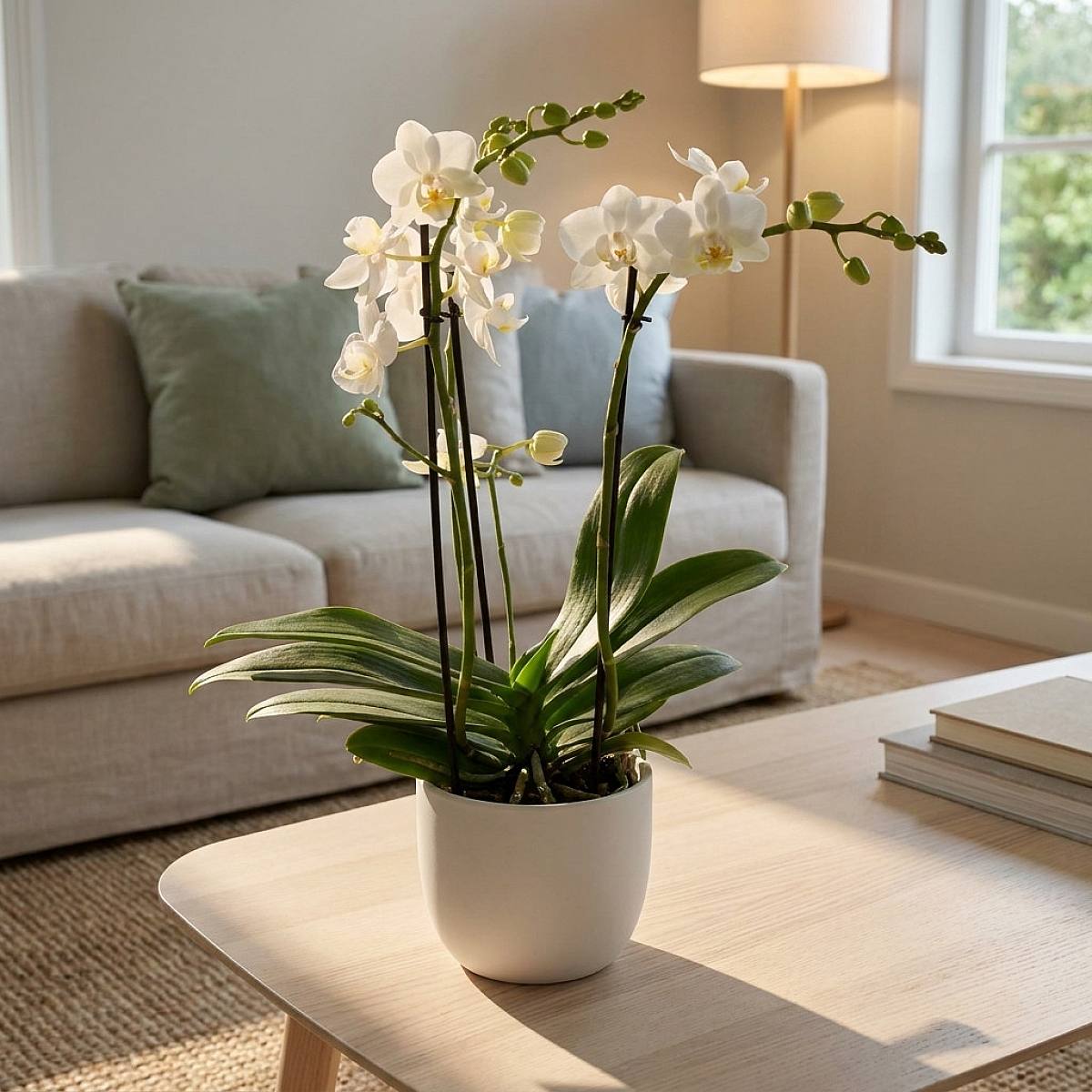 Bílá orchidej Phalaenopsis picture 2