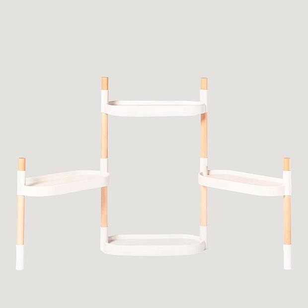 Botanical Tower - White details