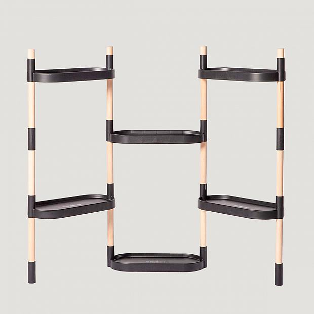 Garden in height - Black details