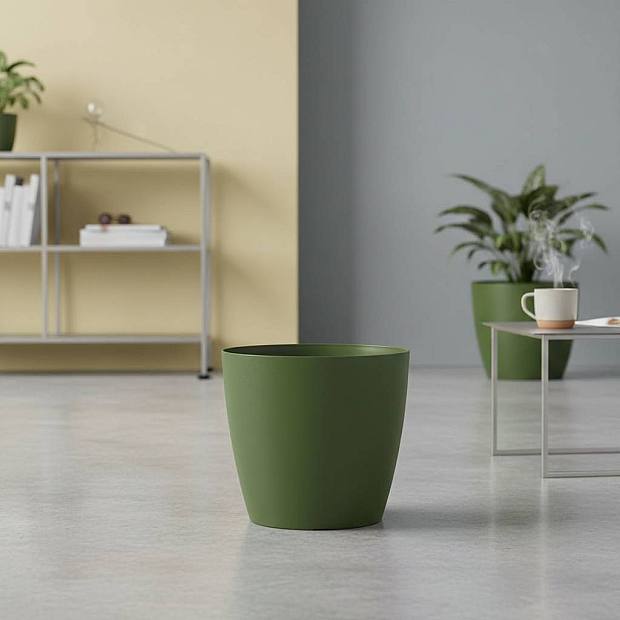 Cache-pot vert San Remo details