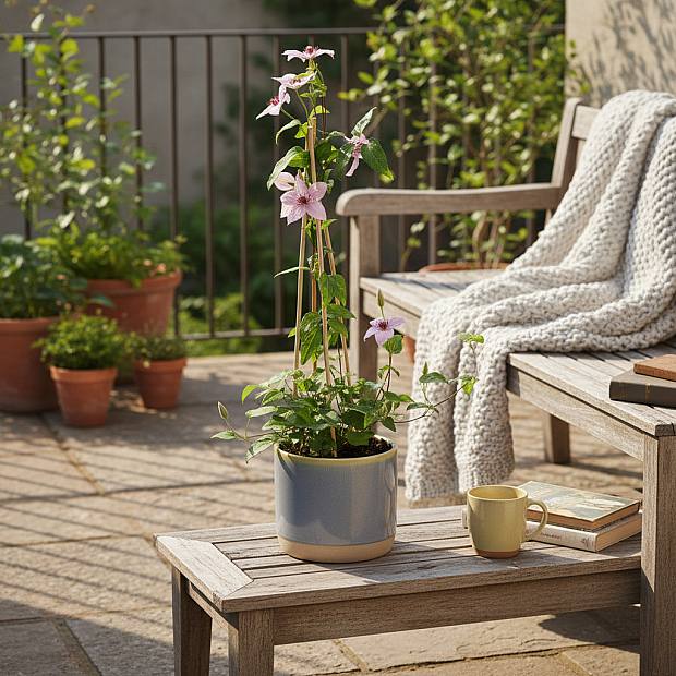 Clematis Hagley Hybrid