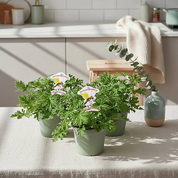 Pelargonium Isko Lemon Trio