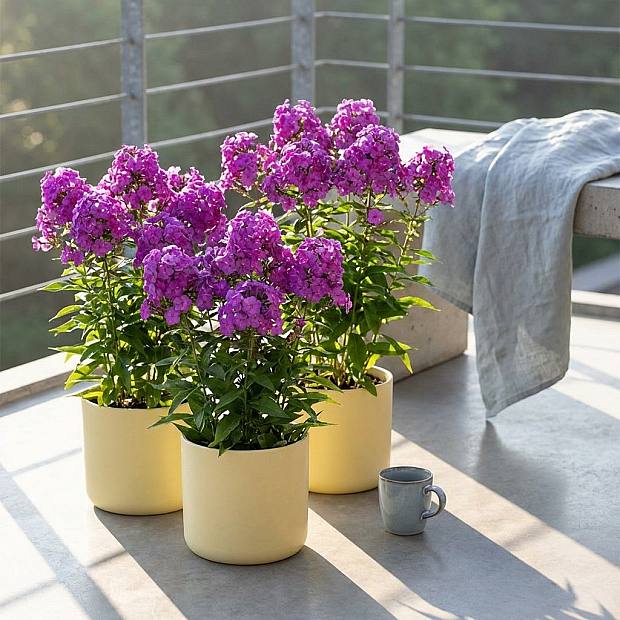 3 x Phlox paniculata 'Laura'