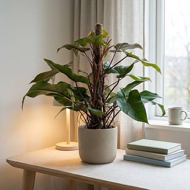 Emerald Rød Philodendron