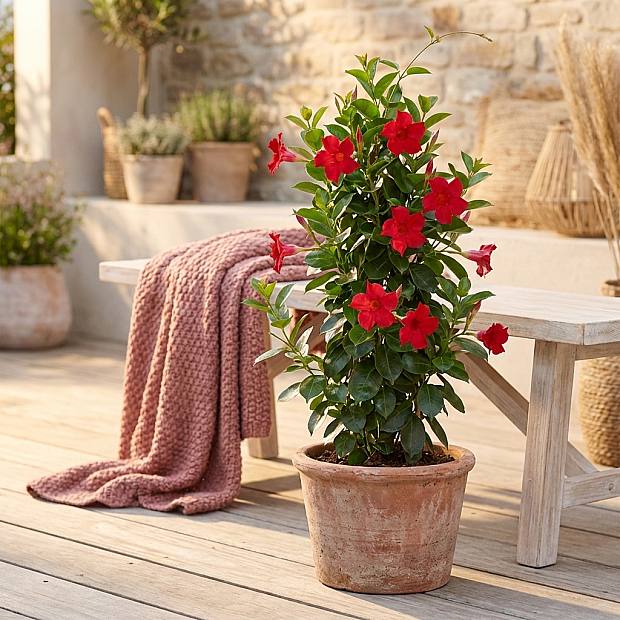 Mandevilla Rossa