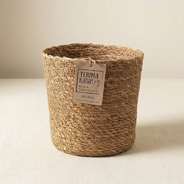 Cesto de Erva-Marinha L/21cm