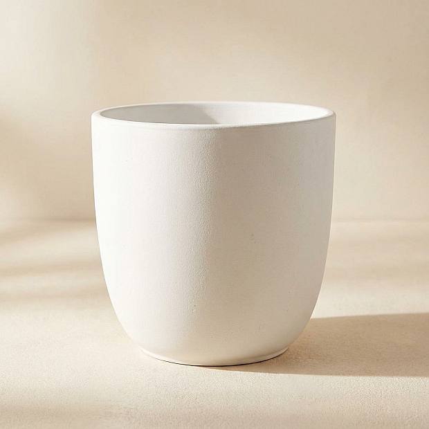 Tusca White Pot - XL/23cm