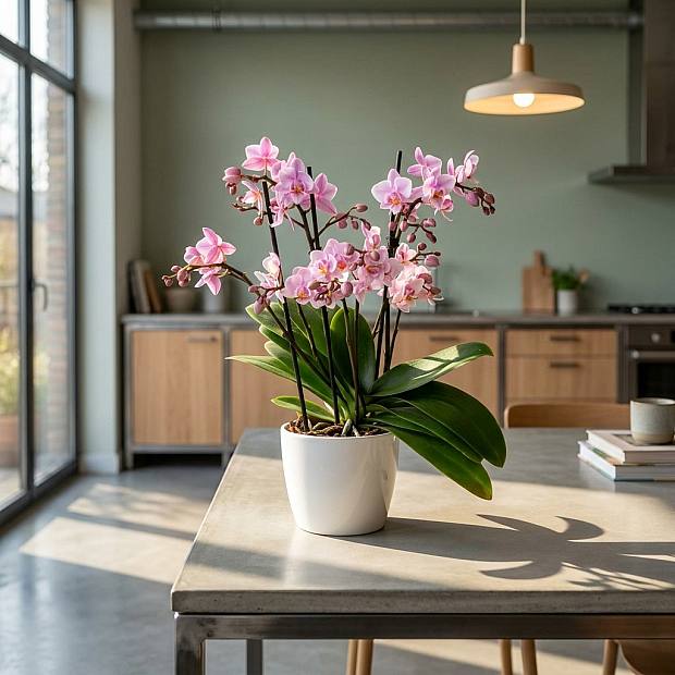 Różowy Storczyk Phalaenopsis