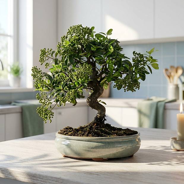 Bonsái Pyracantha angustifolia 13 años