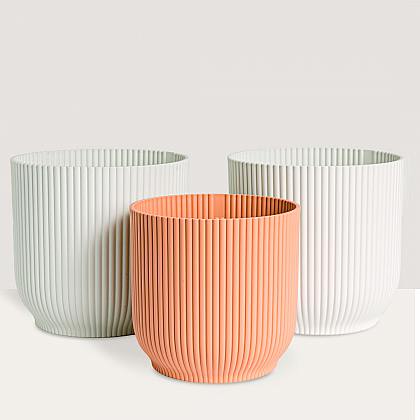 Trojice květináčů Nordic XL