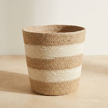 Cesto de Juta Creme - L/21cm