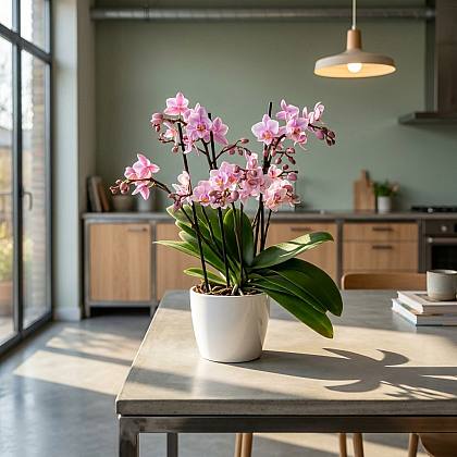 Różowy Storczyk Phalaenopsis